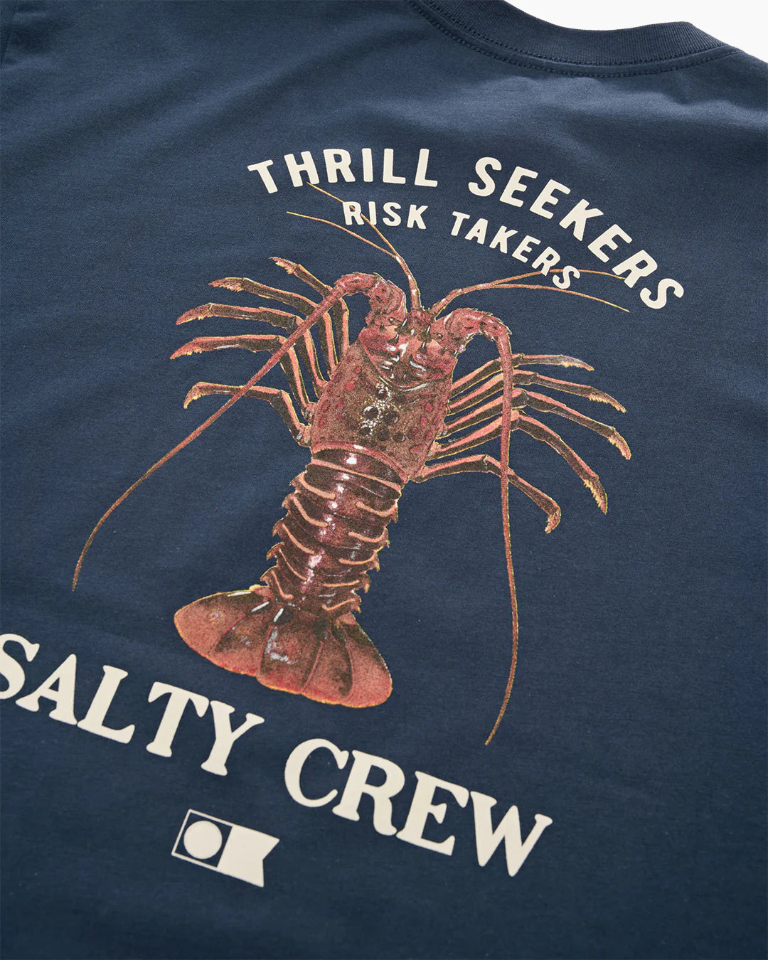 Salty Crew Buggin Out Classic T-Shirt - Comfortable Cotton Tee for Fishing & Outdoor Adventures