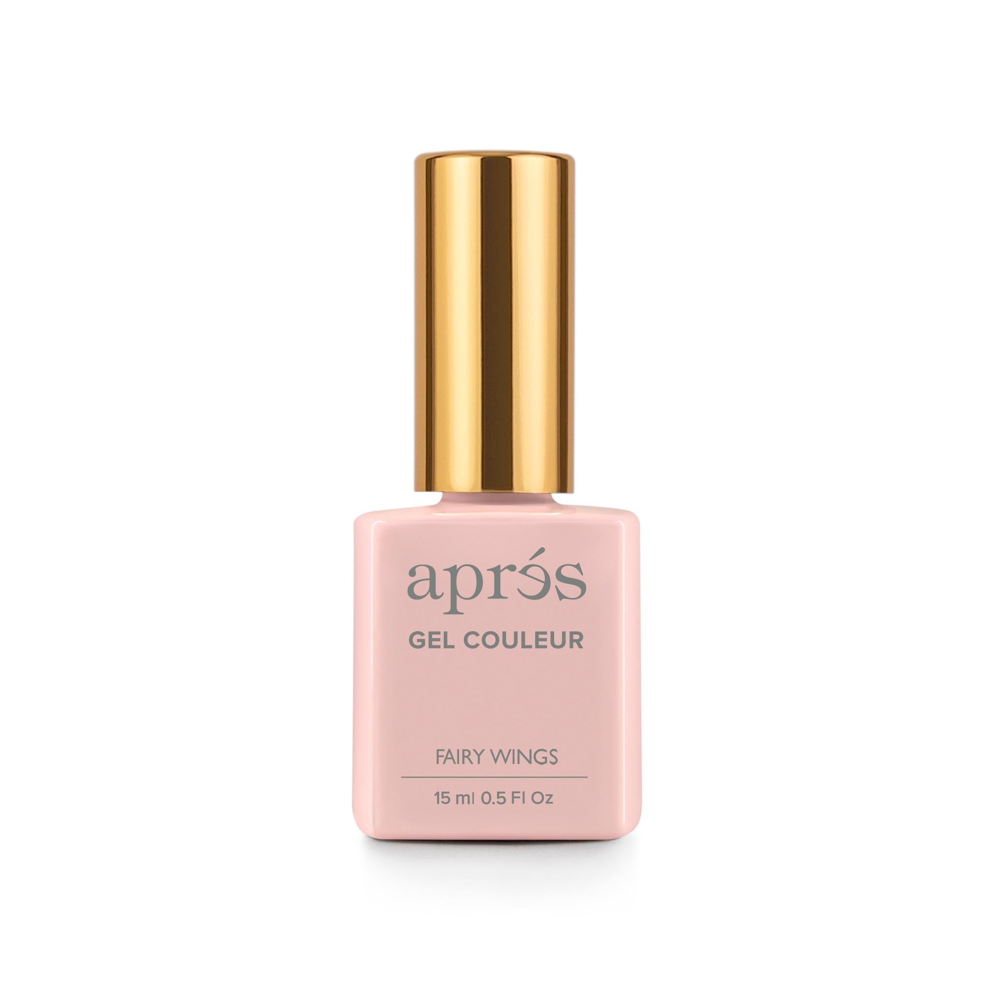 Apres Gel Nail Polish - Fairy Wings Color - Long Lasting Gel Nail Polish Kit for Home & Salon Use - Perfect for Manicures, Pedicures, and Nail Art Designs