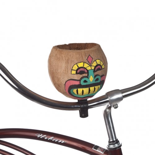 Green Nose Tiki Face