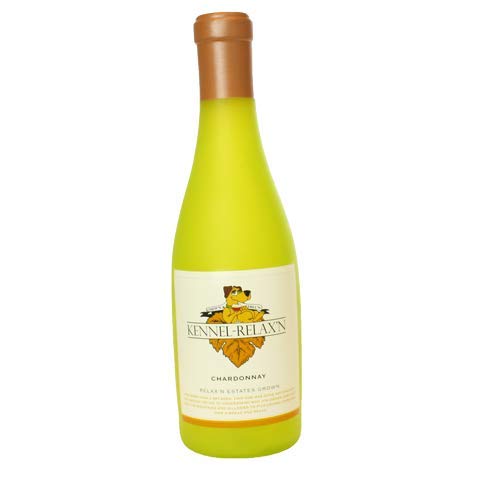 Durable Vinyl Floating Wine Bottle Dog Toy - Chew Proof & Strong Novelty Play Toy for Dogs (Combo Pack #1) - Perfect for Pool, Beach & Indoor Playtime