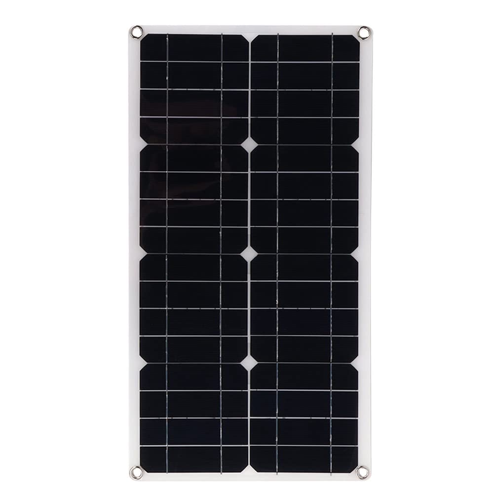 WinmetEuro 25W 18V Waterproof Portable Solar Panel for Outdoor Camping, Hiking, RV & Emergency Power - High Efficiency Solar Charger for Phones, Lights & Small Devices