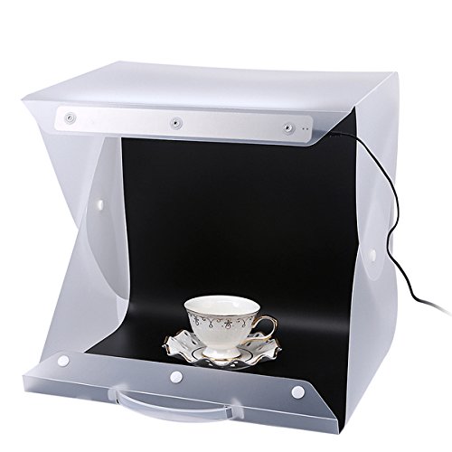 Foldable LED Light Box for Photography, Vlogging & Travel - Portable Polaroid Light Box for Product Photography, Social Media Content & DIY Projects