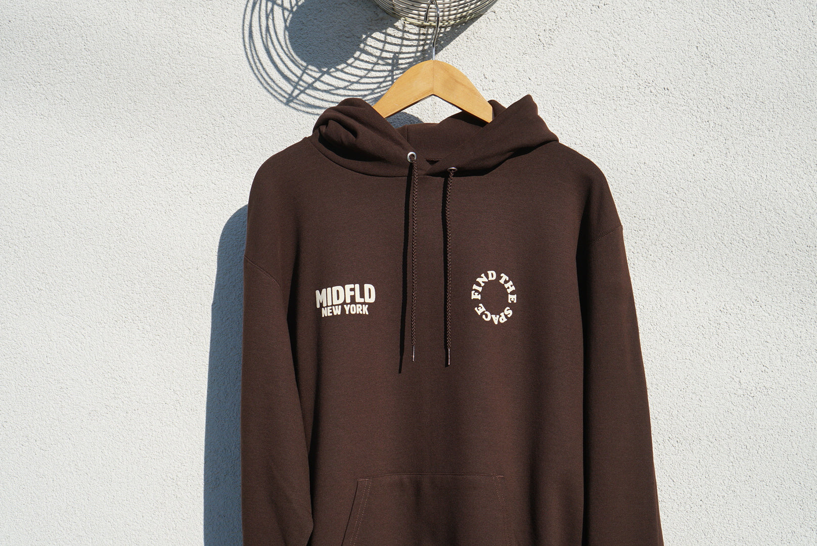 Champion™ Find the Space Double Logo Hoodie - Men's Casual Pullover Sweatshirt | Chocolate Brown | Warm & Comfortable for Streetwear, Gym, and Everyday Wear