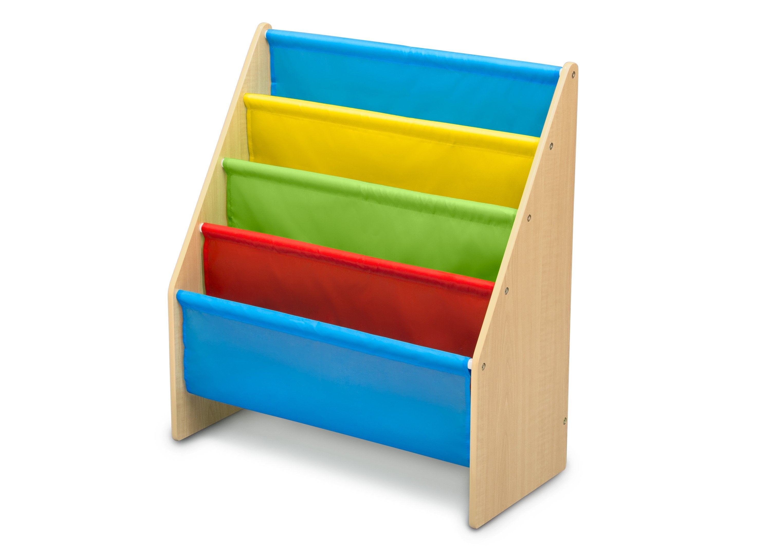 Kids Sling Book Rack - Adjustable Wall-Mounted Bookshelf for Children's Room - Perfect for Bedroom, Nursery & Classroom Organization