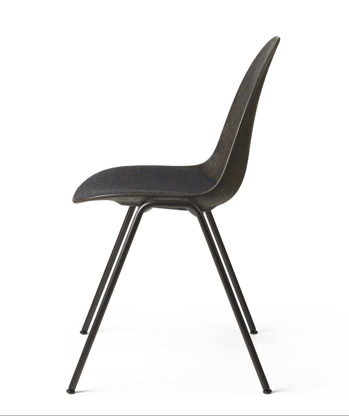 Eternity Side Chair by Mater - Modern Dining Chair for Kitchen, Living Room & Office - Sustainable Wooden Accent Chair with Ergonomic Design