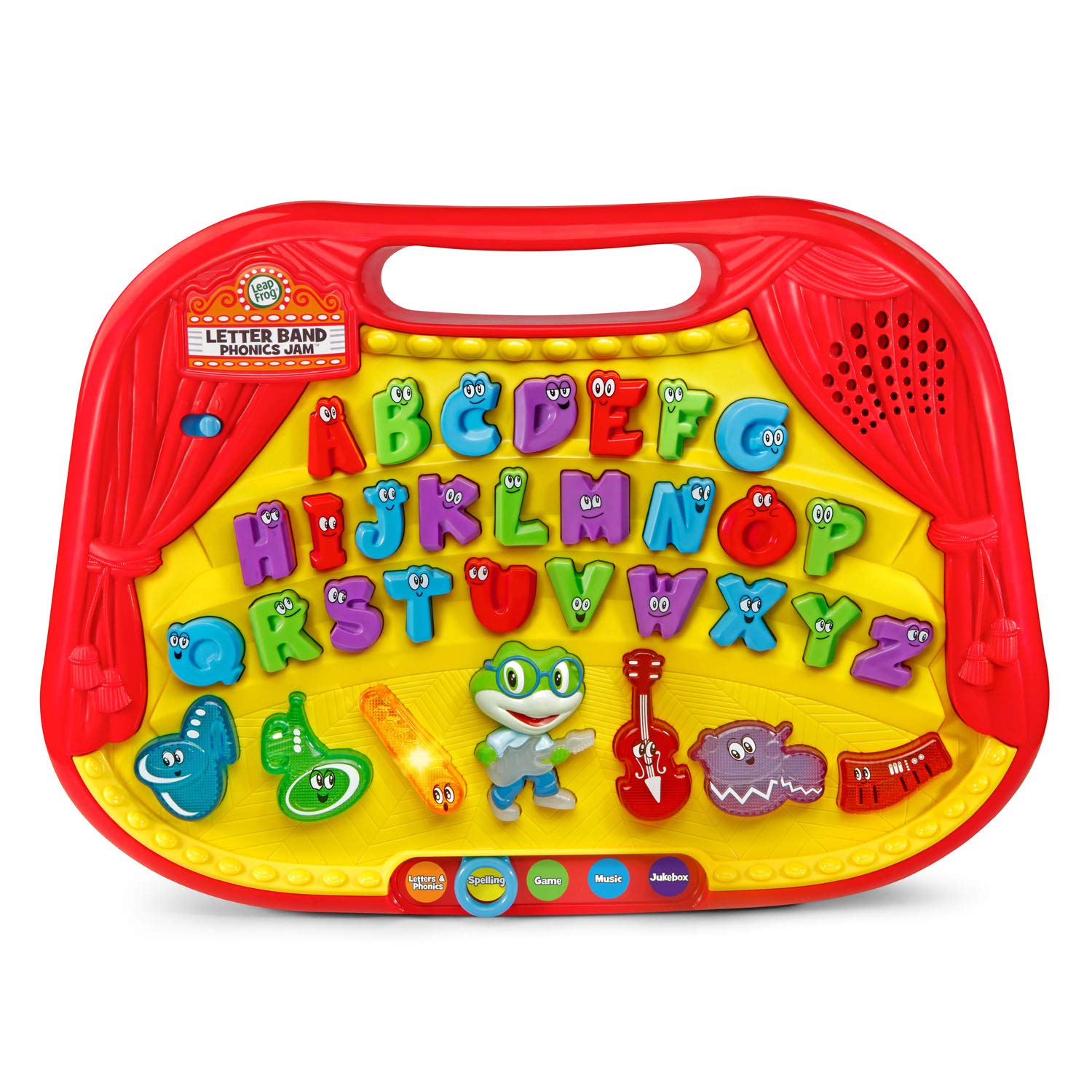 LeapFrog Letter Band Phonics Jam Toy - Interactive Alphabet Learning Toy for Kids Ages 3-6 | Fun Musical Educational Game for Preschool & Kindergarten | Perfect for Home & Classroom Use