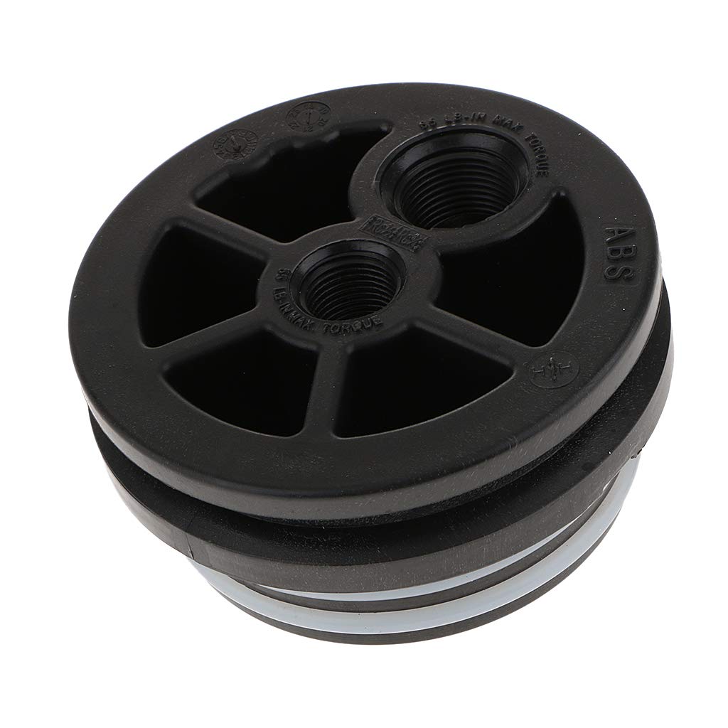 4 Inch RO Membrane End Cap - Top Port Replacement for Reverse Osmosis Water Filtration Systems | Perfect for Home, Commercial & Industrial Water Purification