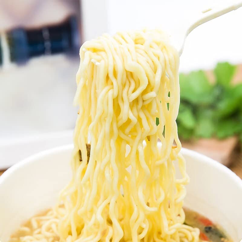 Master Kong Instant Noodles Whole Box (12 Barrels x 109g) - Japanese Style Noodles with Rich Boiled Soup, Quick Meal for Office, Camping & Emergency Food Supply