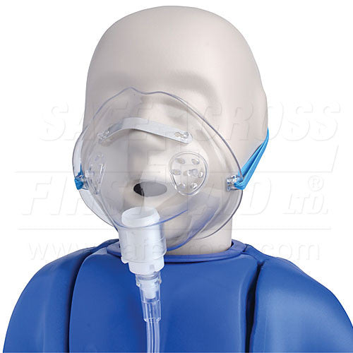 Pediatric Oxygen Mask with Tubing - Comfortable & Safe for Kids - Perfect for Hospitals, Home Care & Emergency Use