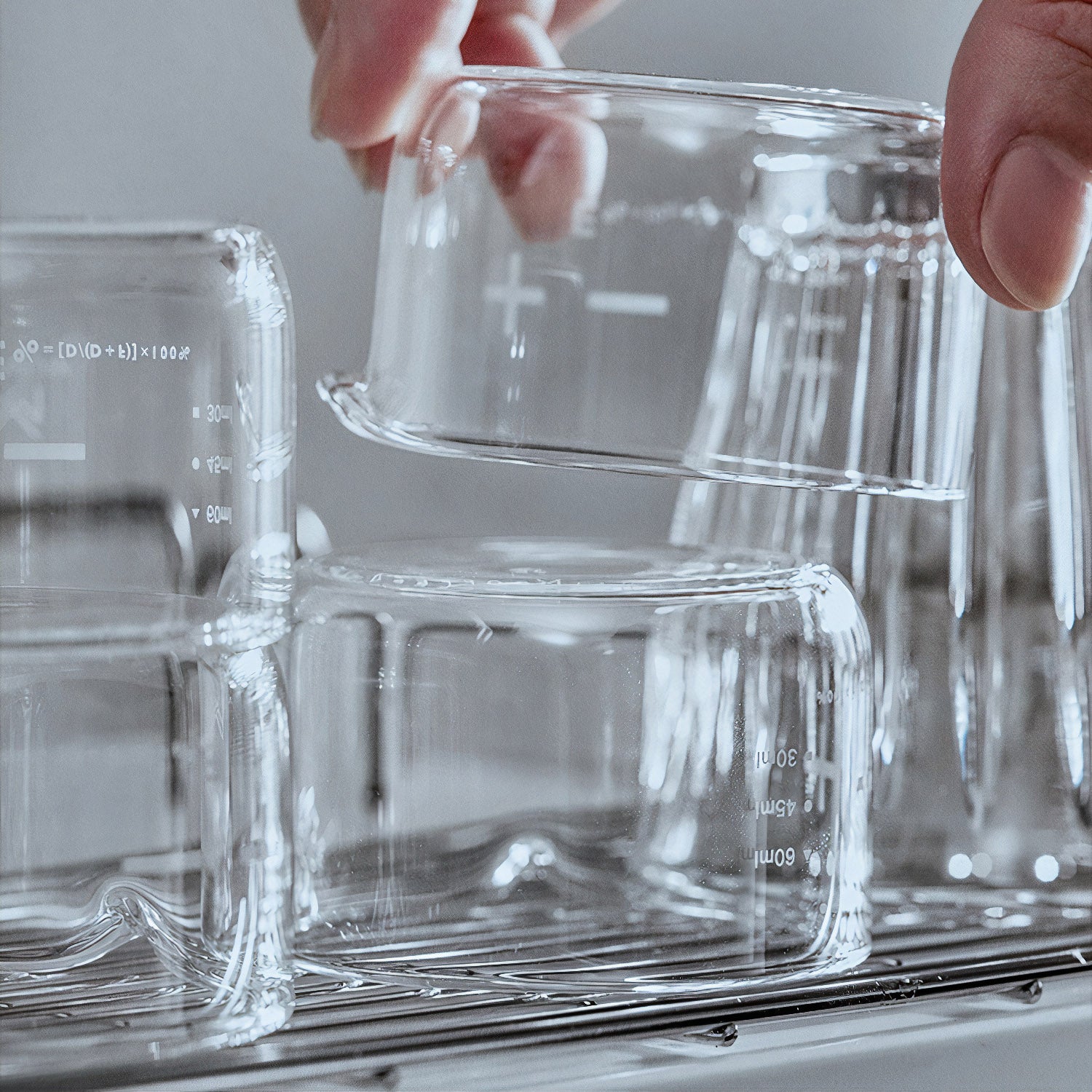 Precision Espresso Shot Glass with Measuring Scale - Perfect for Coffee Brewing, Cocktail Mixing & Kitchen Measuring