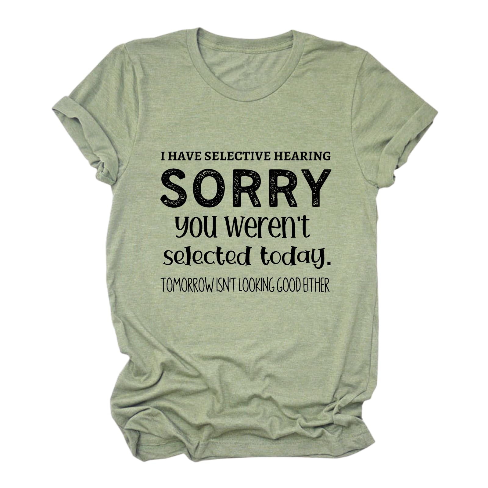 Funny Sarcastic Cotton T-Shirts for Women with Graphic Quotes - Summer Casual Tees & Tops for Everyday Wear, Parties & Gifts