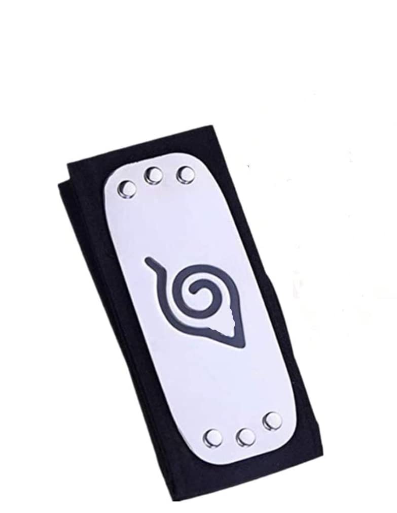 Naruto Headband Metal - Authentic Leaf Village Headband for Cosplay (Gift Box Included) | Perfect for Naruto, Kakashi Cosplay & Anime Conventions