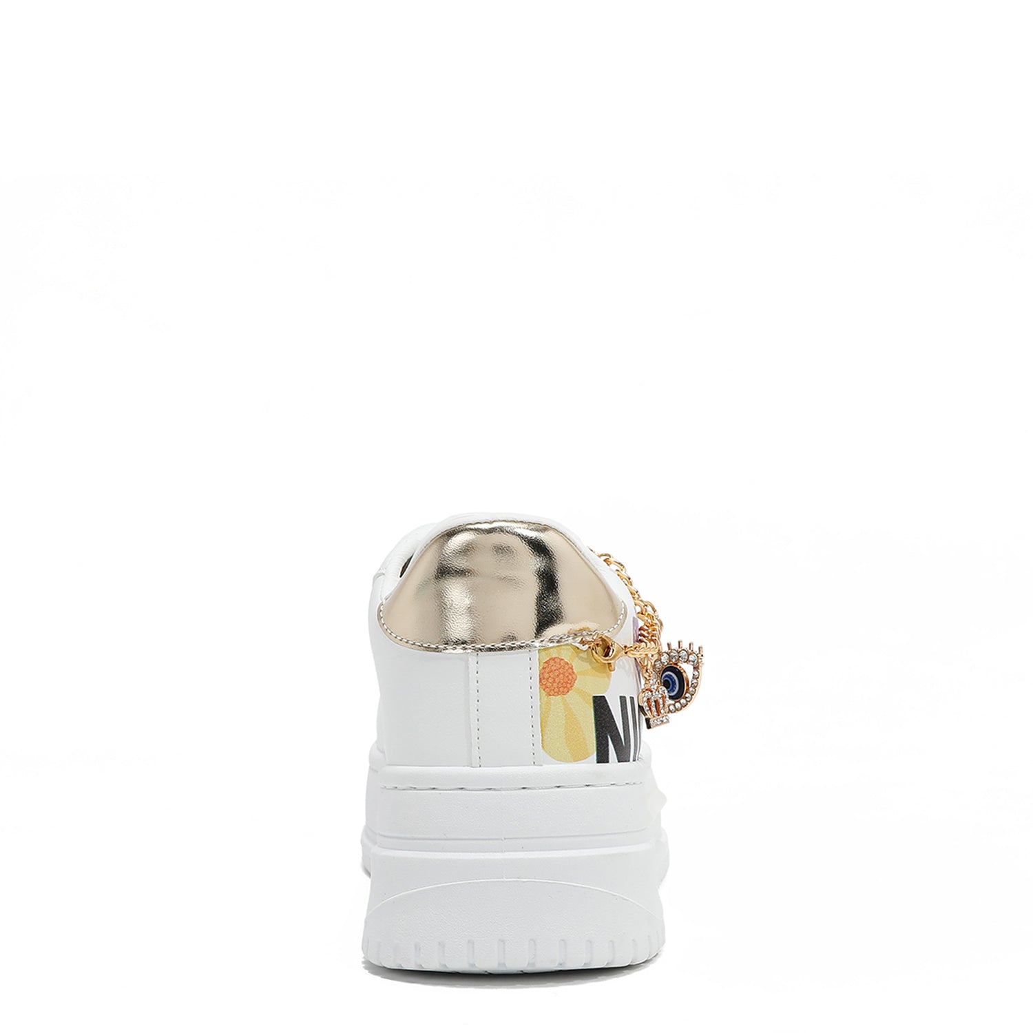 Stylish Women's Fashion Sneakers with Charm Accents - Comfortable Casual Shoes for Walking, Running & Everyday Wear