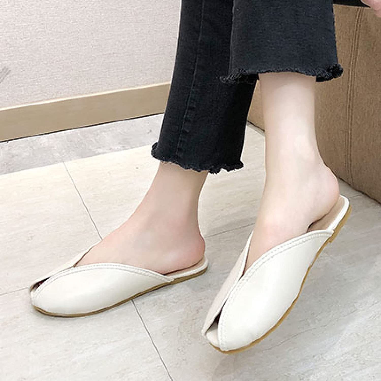 Women's Comfortable Elastic Flat Mules - Classic Slip-On Loafers for Party, Daily Wear & Casual Outings - Perfect for Home, Office & Summer Vacations