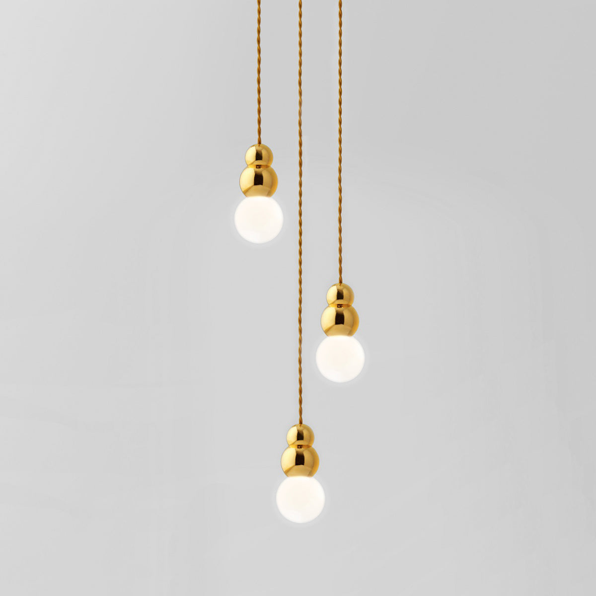 Modern LED Ball Light Pendant Lamp - Dimmable Hanging Light Fixture for Kitchen Island, Dining Room & Bedroom Decor
