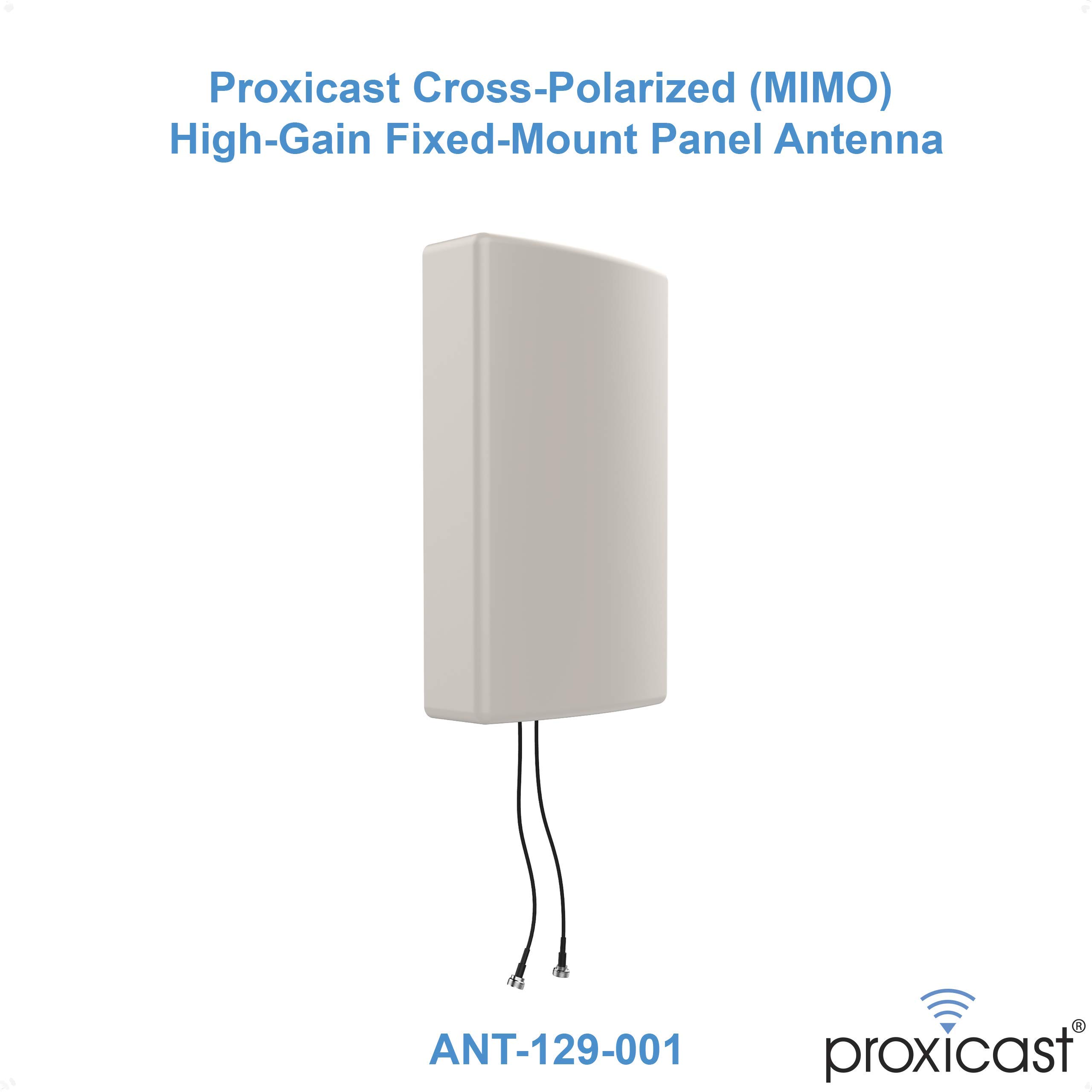High-Gain Cross-Polarized Antenna with 2X 25ft SMA/N Cables & Free Silicone Tape - ANT-129-001-BDL-25 - Perfect for Wireless Networking, IoT Devices, and Signal Boosting Applications