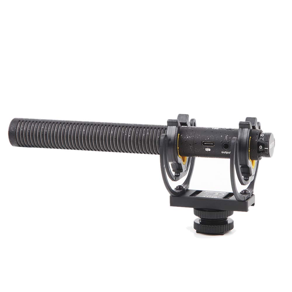 Deity V-Mic D3 Pro Super-Cardioid Shotgun Microphone for DSLR Cameras, Smartphones & Laptops - Professional On-Camera Video Mic with Rycote Shockmount - Perfect for Vlogging, Interviews, YouTube Videos & Live Streaming