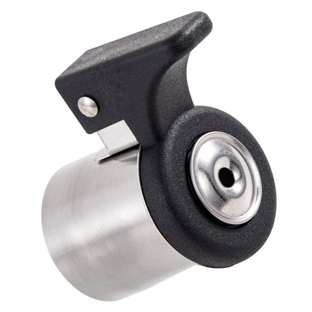 YARDWE Stainless Steel Whistle Replacement Nozzle for Tea Kettle - 1.57x1.26x1.10 Inches - Loud Whistling Spout Tip for Water Boiling Kettles - Perfect for Stovetop Tea Brewing and Kitchen Safety Alerts