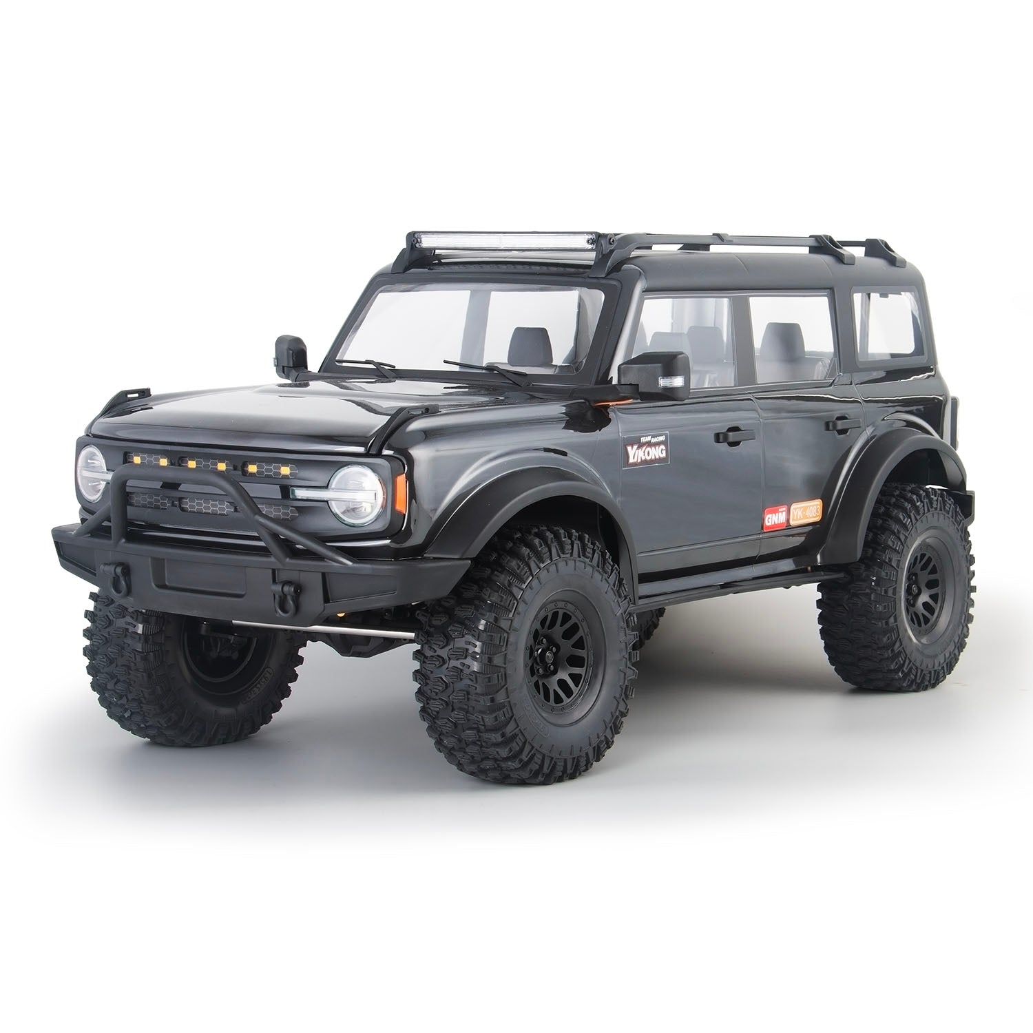 YK4083 V3 1/8 Scale 4WD RC Rock Crawler Off-Road Truck with Servo Motor & ESC - Remote Control Hobby Car for Trail Climbing and Outdoor Adventure