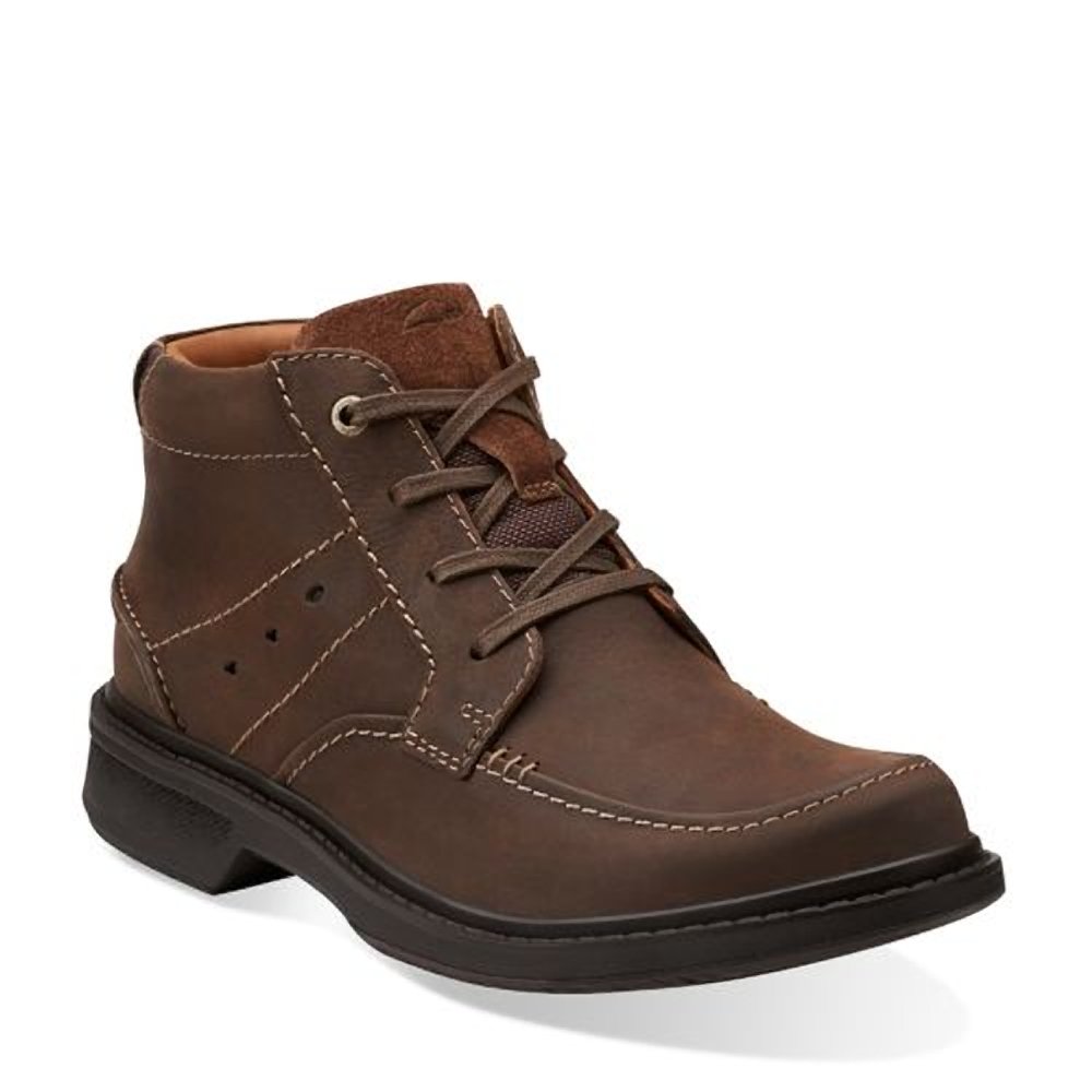 Clarks Men's Wave Center Top Sneakers - Comfortable Walking Shoes for Men - Casual & Athletic Footwear for Work, Travel & Everyday Wear