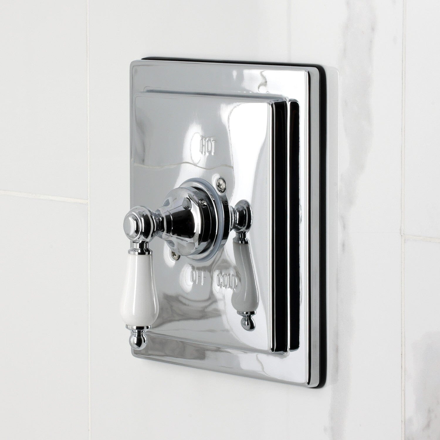 Single Handle Pressure Balanced Tub and Shower Faucet - Anti-Scald Bathroom Fixture for Safe & Comfortable Showering - Perfect for Modern Homes and Spa-Like Bathroom Upgrades