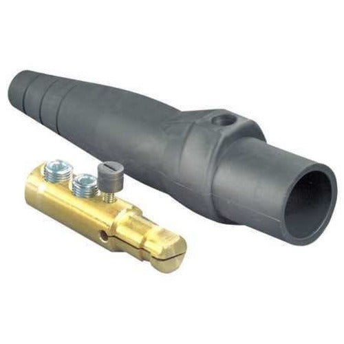 Leviton 16 Series 400A Inline Camlocks - 2/0 & 4/0 Gauge Heavy Duty Electrical Connectors for Industrial Power Distribution and Temporary Wiring