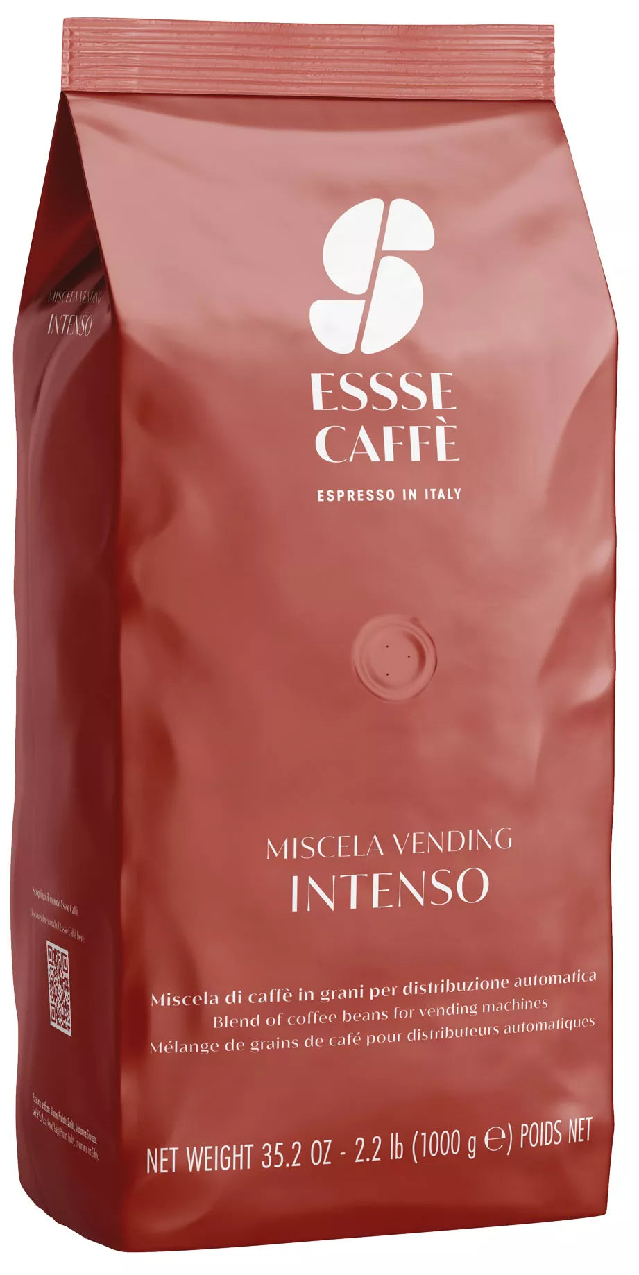 Essse Caffè INTENSO Whole Bean Coffee 1kg (2.2lb) - Premium Italian Dark Roast for Espresso & Drip Coffee Makers - Perfect for Home Brewing, Office Use & Gifts