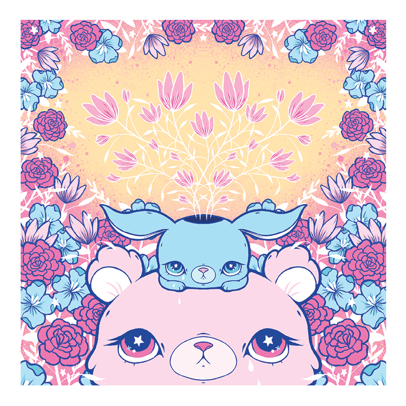 Grown From Tears Art Print by Flavia - Unique Wall Decor for Home, Office & Gifts - Perfect for Living Room, Bedroom & Workspace