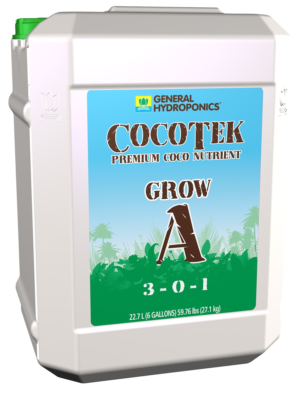 General Hydroponics Coco Grow A - Premium 6-Gallon Hydroponic Coconut Coir for Indoor/Outdoor Gardening - Ideal for Seed Starting, Container Plants & Hydroponic Systems
