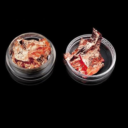 3D Glitter Gold & Silver Irregular Aluminum Foil Nail Art Stickers - DIY Nail Decoration for Parties, Weddings, and Special Occasions