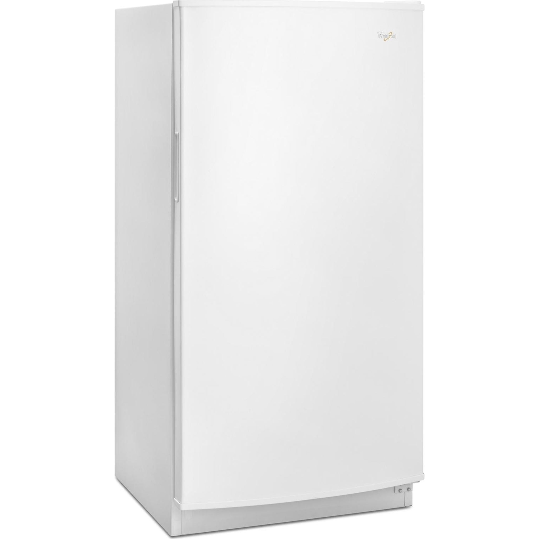 Whirlpool WZF34X16DW 16.5 Cu. Ft. Upright Freezer in White - Energy Efficient Deep Freezer for Home, Garage, or Basement Storage