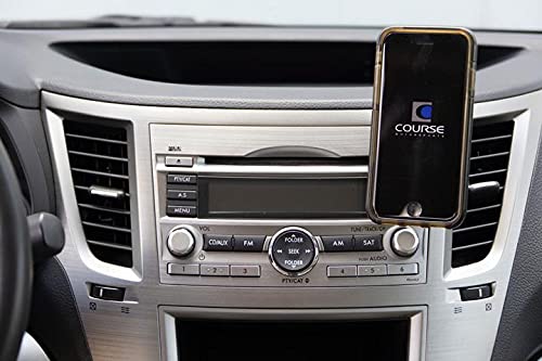 Course Motorsports DirectFit Magnetic & Wireless Phone Mount for Subaru Outback/Legacy (2010-2014) - Universal Smartphone Compatibility - Hands-Free Charging for Safe Driving