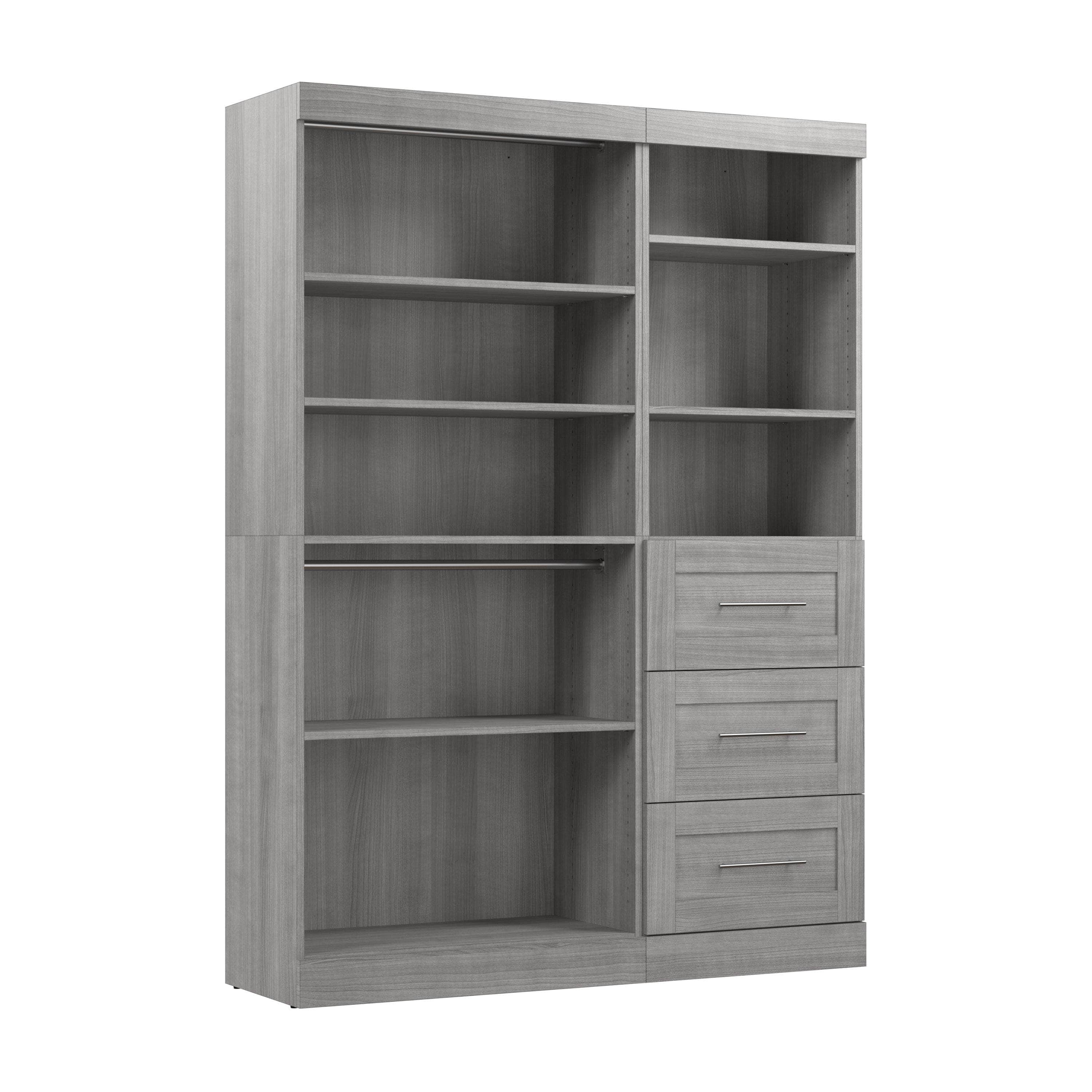 61W Closet Organizer with 7 Color Options - Space Saving Storage Solution for Bedroom, Closet & Wardrobe Organization