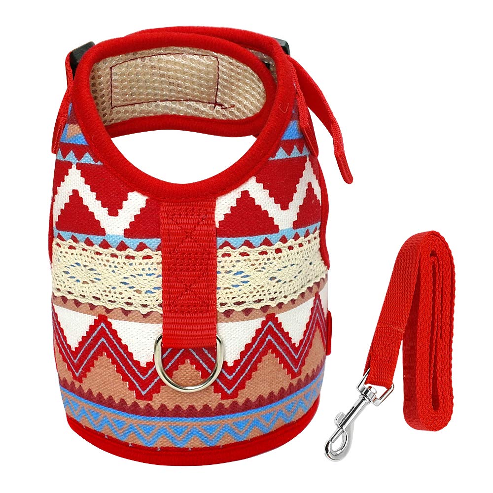 Premium Small Dog Harness and Leash Set for Extra Large Breeds - Adjustable, Comfortable & Secure Pet Walking Gear for Outdoor Adventures, Training & Daily Walks