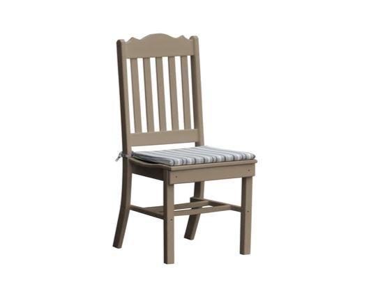 Royal Dining Chair - Elegant Upholstered Dining Room Chair with Wooden Legs, Comfortable & Durable for Home, Restaurant, or Event Use