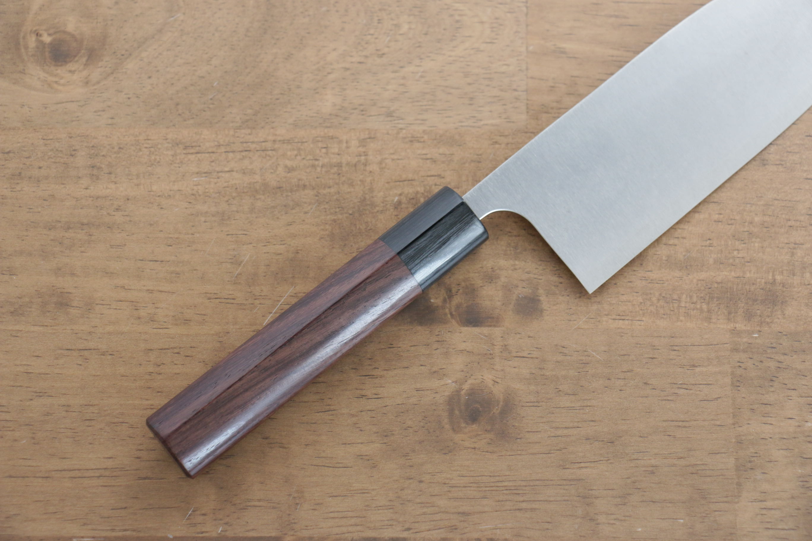Premium Seisuke SG2 Santoku Knife 150mm - Japanese High-Carbon Stainless Steel Blade with Exquisite Shitan Handle - Perfect for Slicing, Dicing & Chopping Vegetables, Meat & Fish in Professional & Home Kitchens