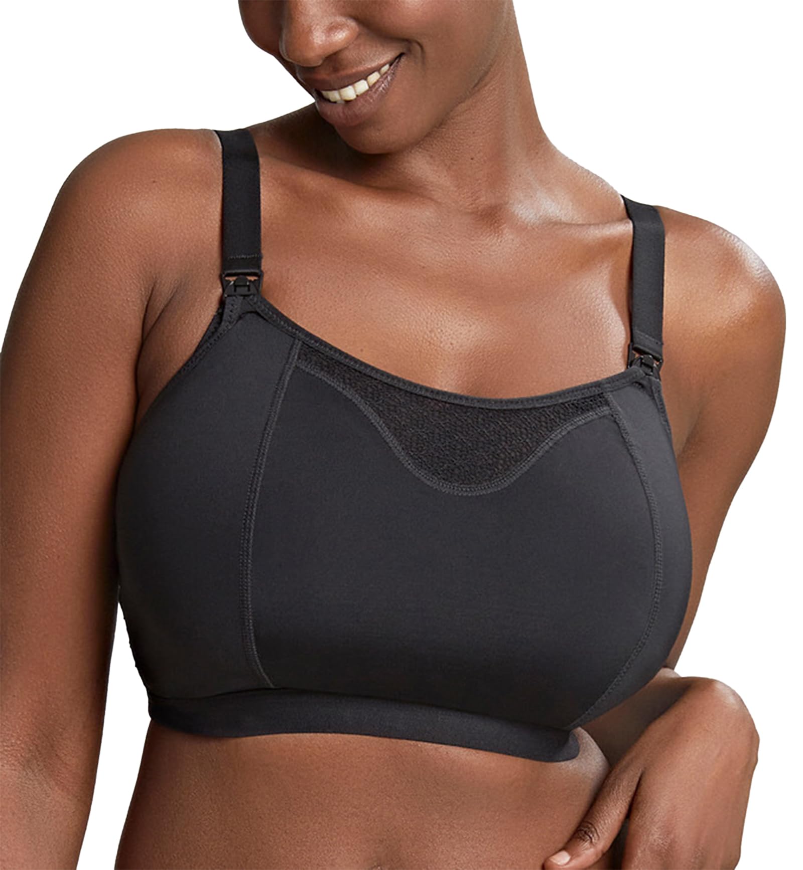 Panache Women's Katherine Wire Free Nursing Bra - Comfortable Maternity & Breastfeeding Support for Everyday Wear, Nursing at Home or Work