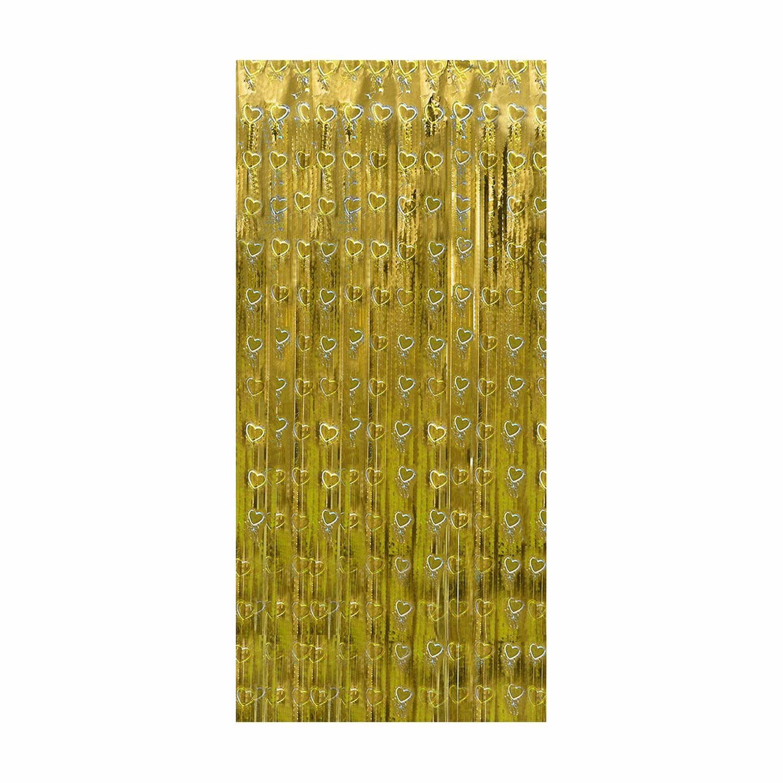 Elegant Long Party Dress for Women - Shimmering Foil Curtains for Birthday Wedding Decorations | Perfect for Balloon Backdrops & Special Event Photo Booths