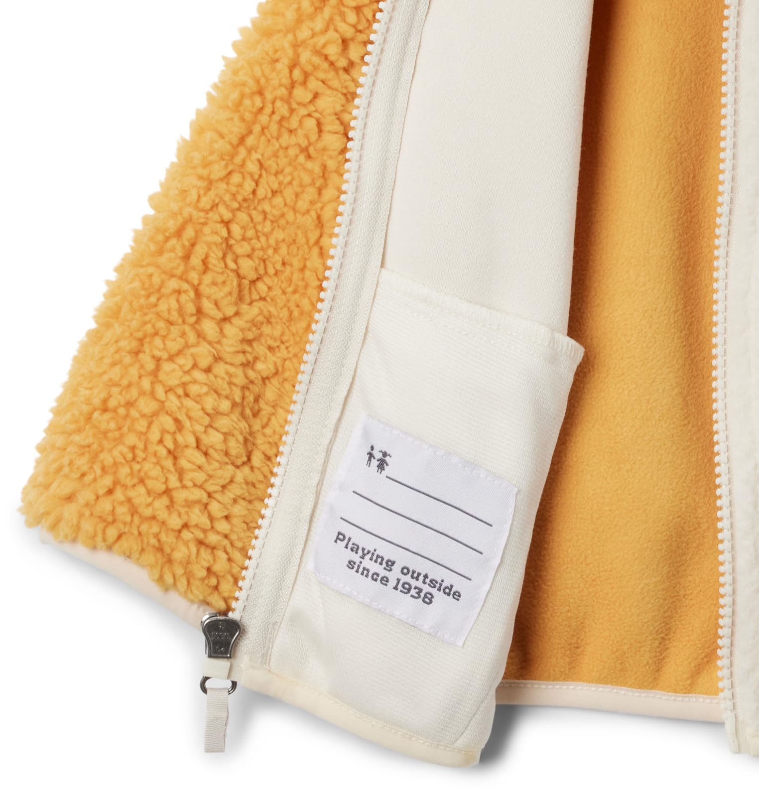 Columbia Baby Boys' Foxy Baby Sherpa Full-Zip Jacket – Warm & Cozy Fleece-Lined Winter Jacket for Toddlers – Perfect for Outdoor Play, Park Visits & Cold Weather Adventures