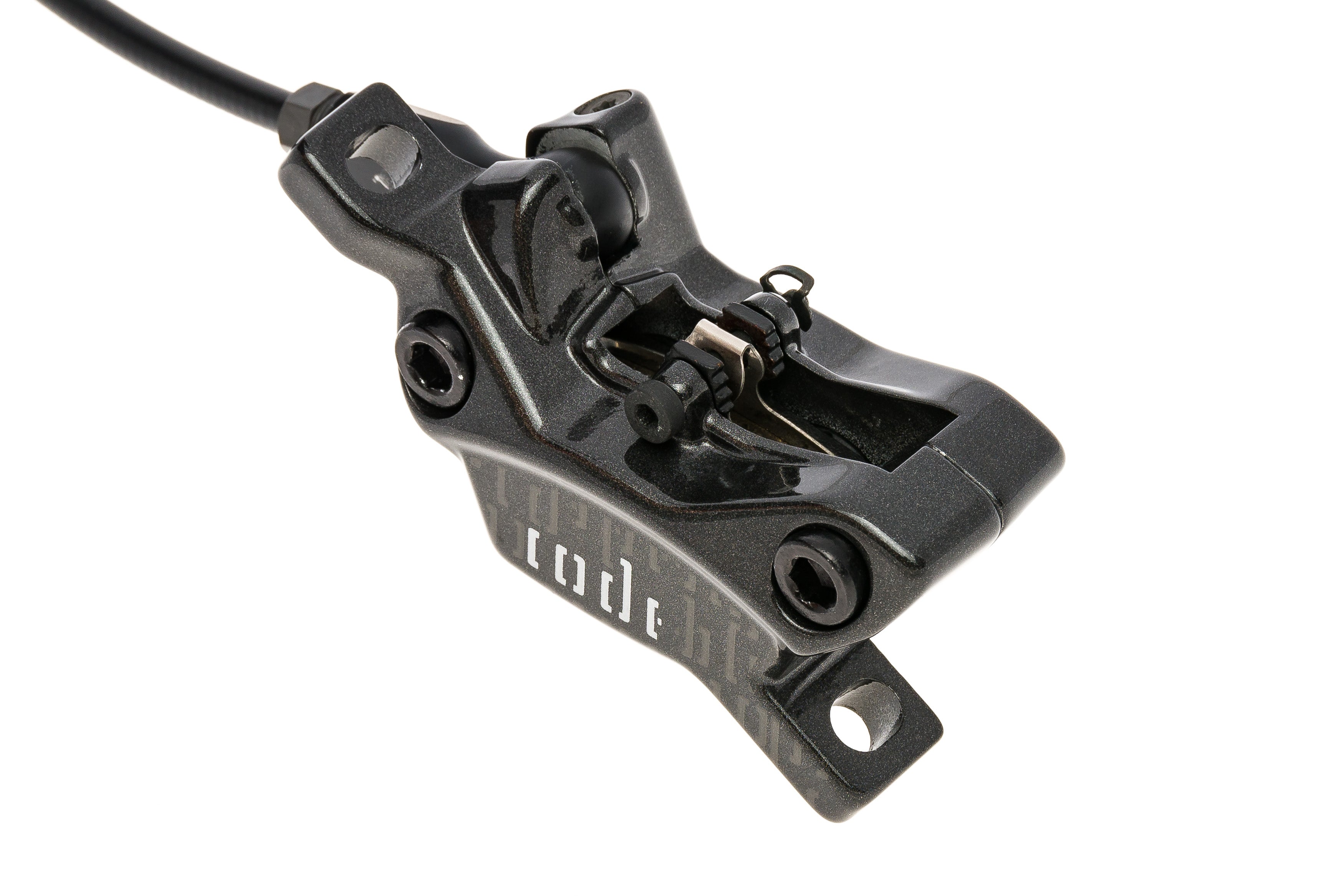 Avid Code R Left/Front Hydraulic Disc Brake Set - Mountain Bike Braking System for Trail & Downhill Riding
