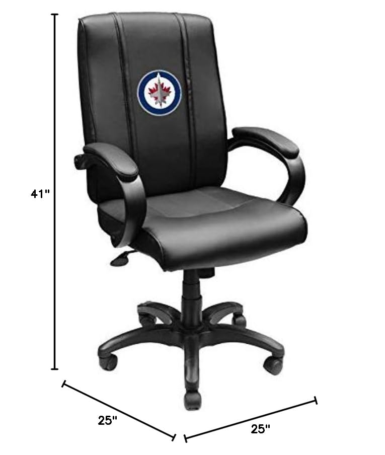 Winnipeg Jets Logo Office Chair 1000 - Ergonomic Desk Chair for Home & Office, Gaming, Study, and Work