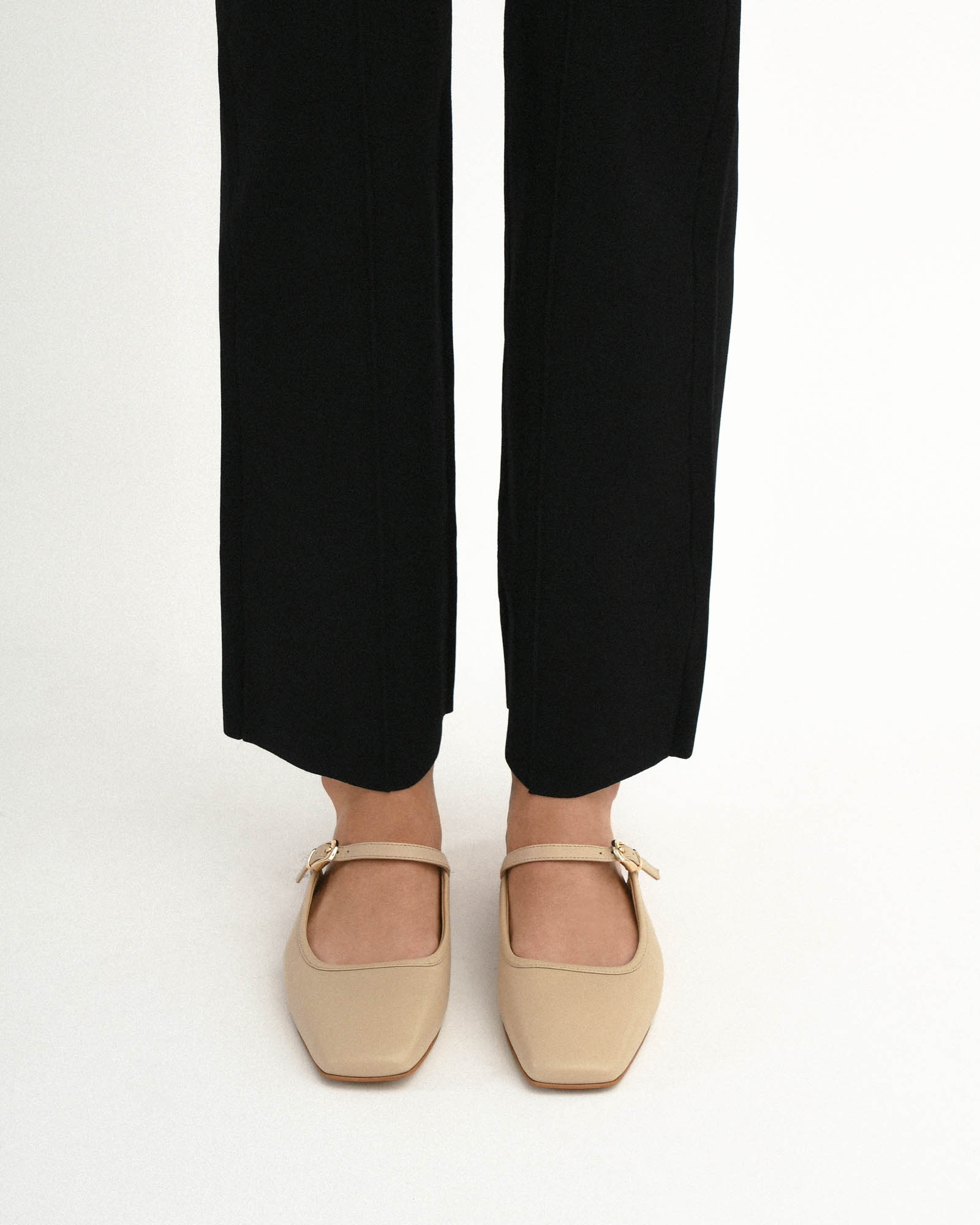 Sammy Dress Flats Sand Leather - Comfortable Women's Casual Shoes for Work, Walking & Everyday Wear