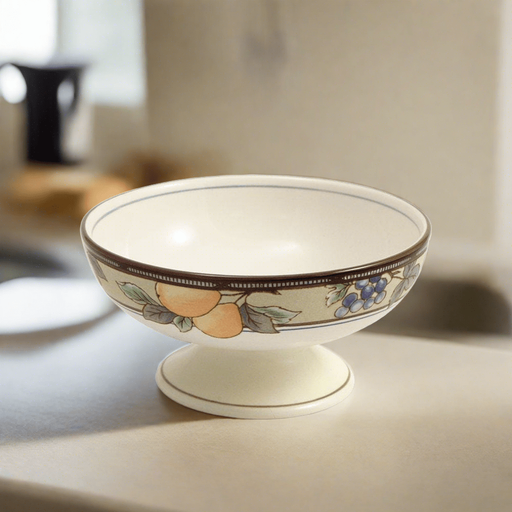 Garden Harvest® Sherbet Dish - Elegant Glass Dessert Bowl for Ice Cream, Sorbet & Fruit - Perfect for Parties, Weddings & Home Entertaining