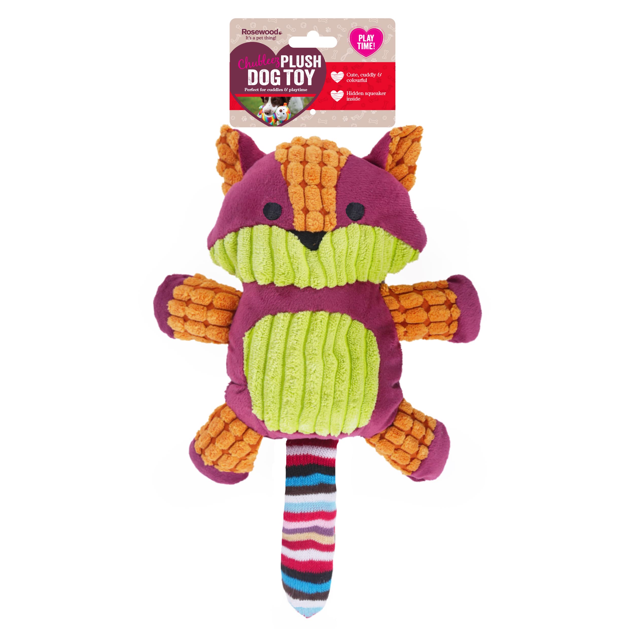 Chubleez Charlie Cat Dog Plush Toy - Soft & Cuddly Stuffed Animal for Kids & Pets - Perfect for Playtime, Gifts & Home Decor