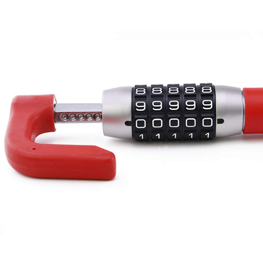 WANLIAN Car Code Lock - Anti-Theft Steering Wheel & Brake Pedal Lock with Locking Bar | Vehicle Security Device for Theft Prevention | Perfect for Parking Protection & Long-Term Storage