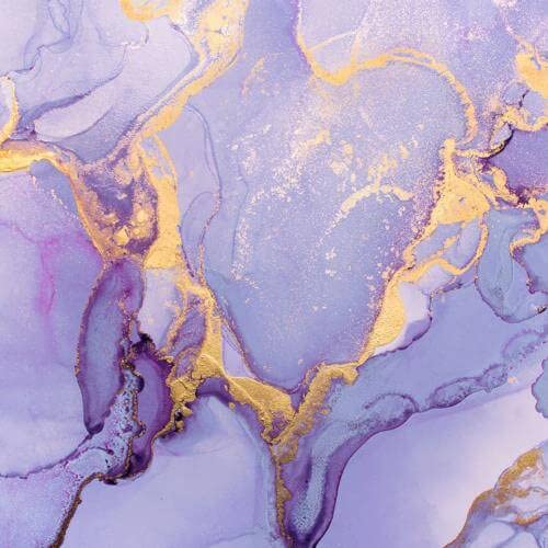 Purple Gold Marble