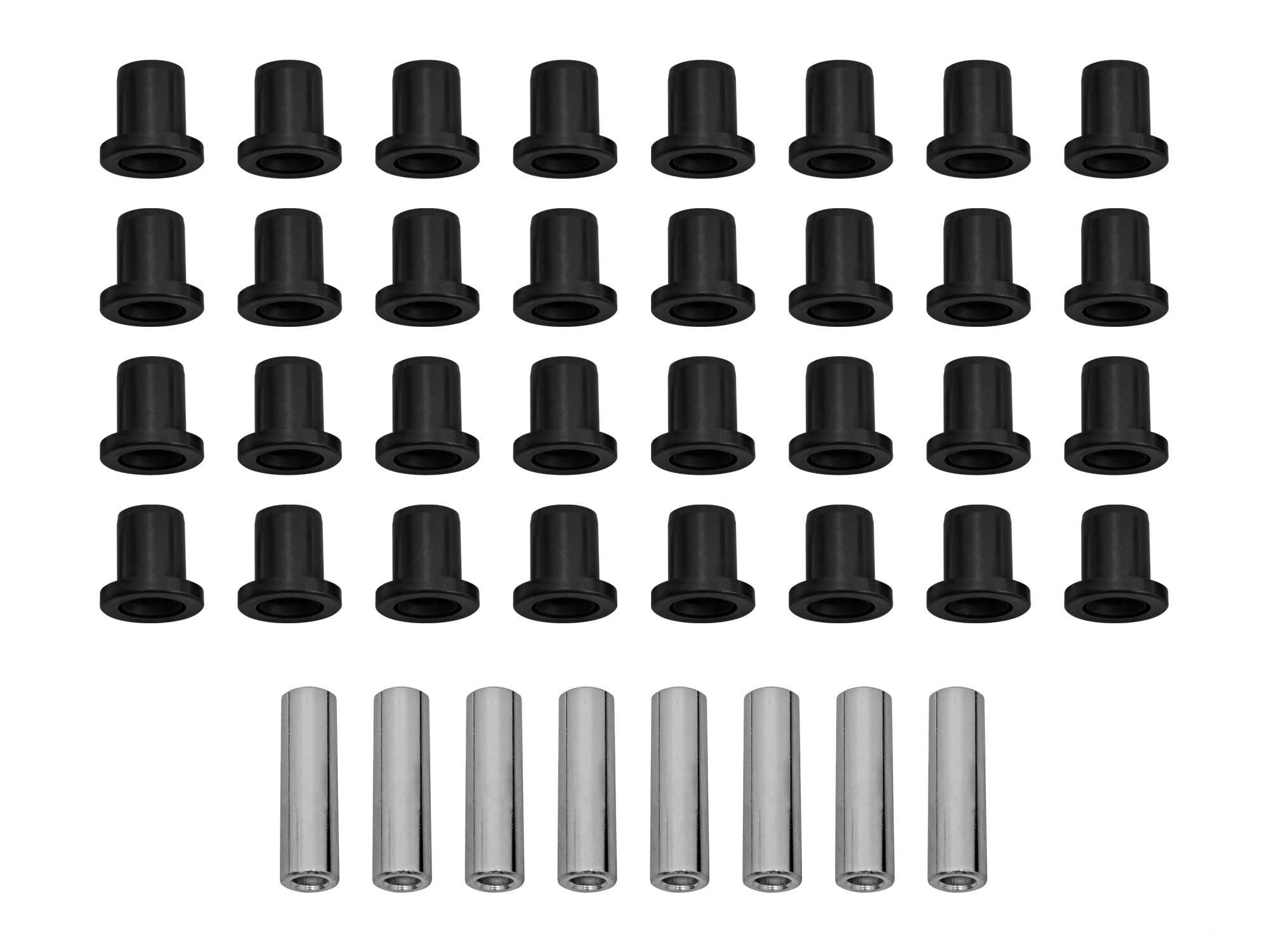SuperATV Heavy Duty UHMW A Arm Bushing Kit for Can-Am Maverick (2013-2016) - Durable Replacement Bushings for Off-Road UTVs - Perfect for Trail Riding, Mudding & Rock Crawling Adventures