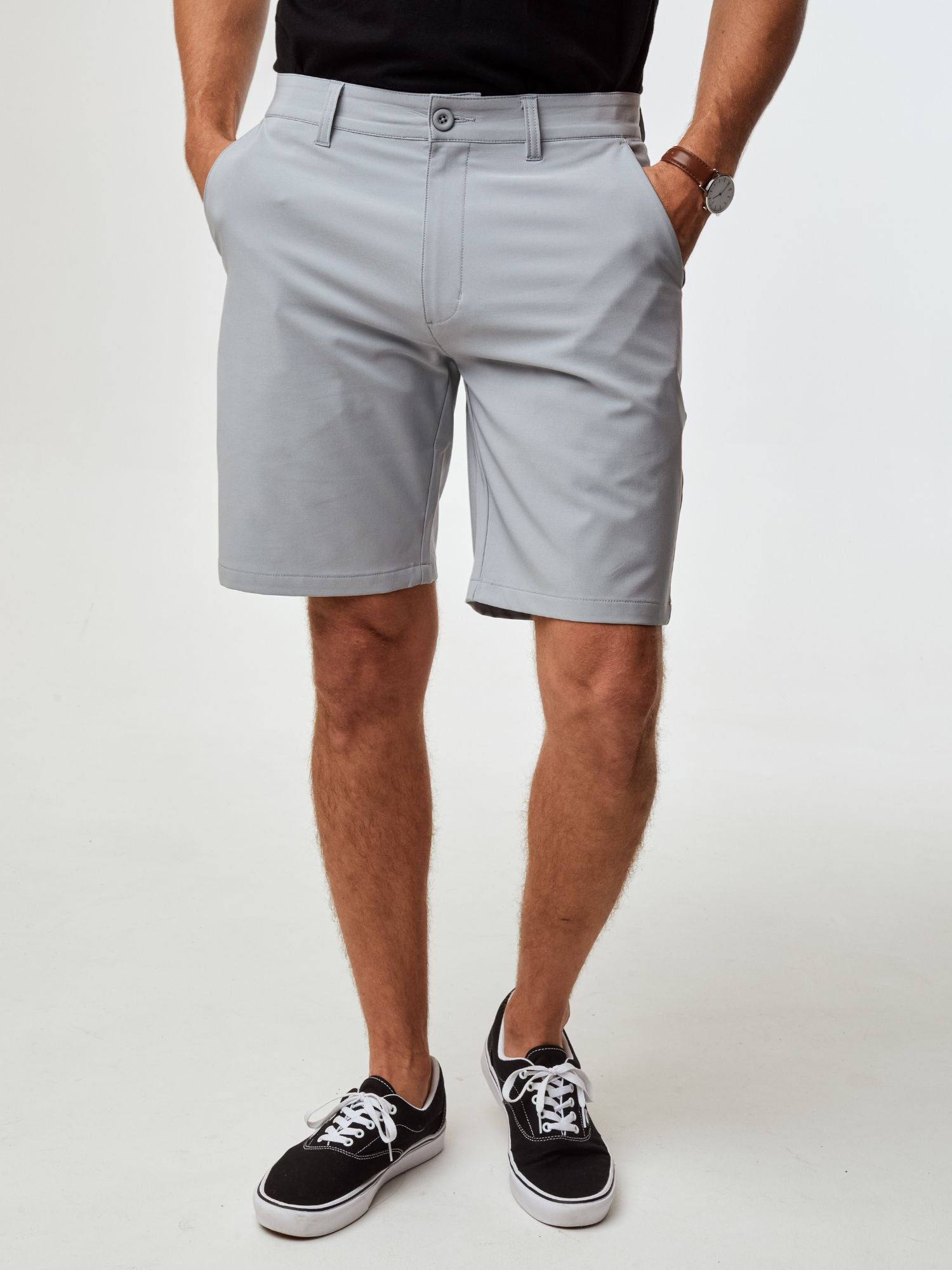 Cloud Grey Everyday Shorts 2.0 - Comfortable Casual Shorts for Men & Women | Perfect for Gym, Running, Travel & Lounge Wear