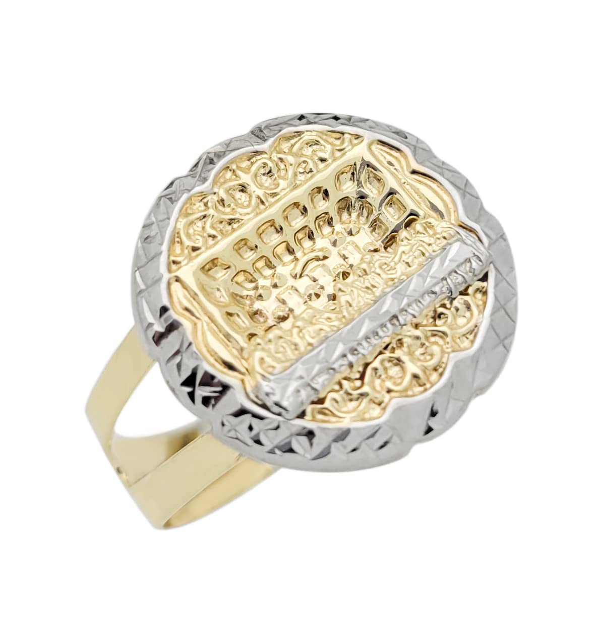 10K Yellow Gold Last Supper Ring for Men - Religious Christian Jewelry - Perfect for Gifts, Church, and Daily Wear