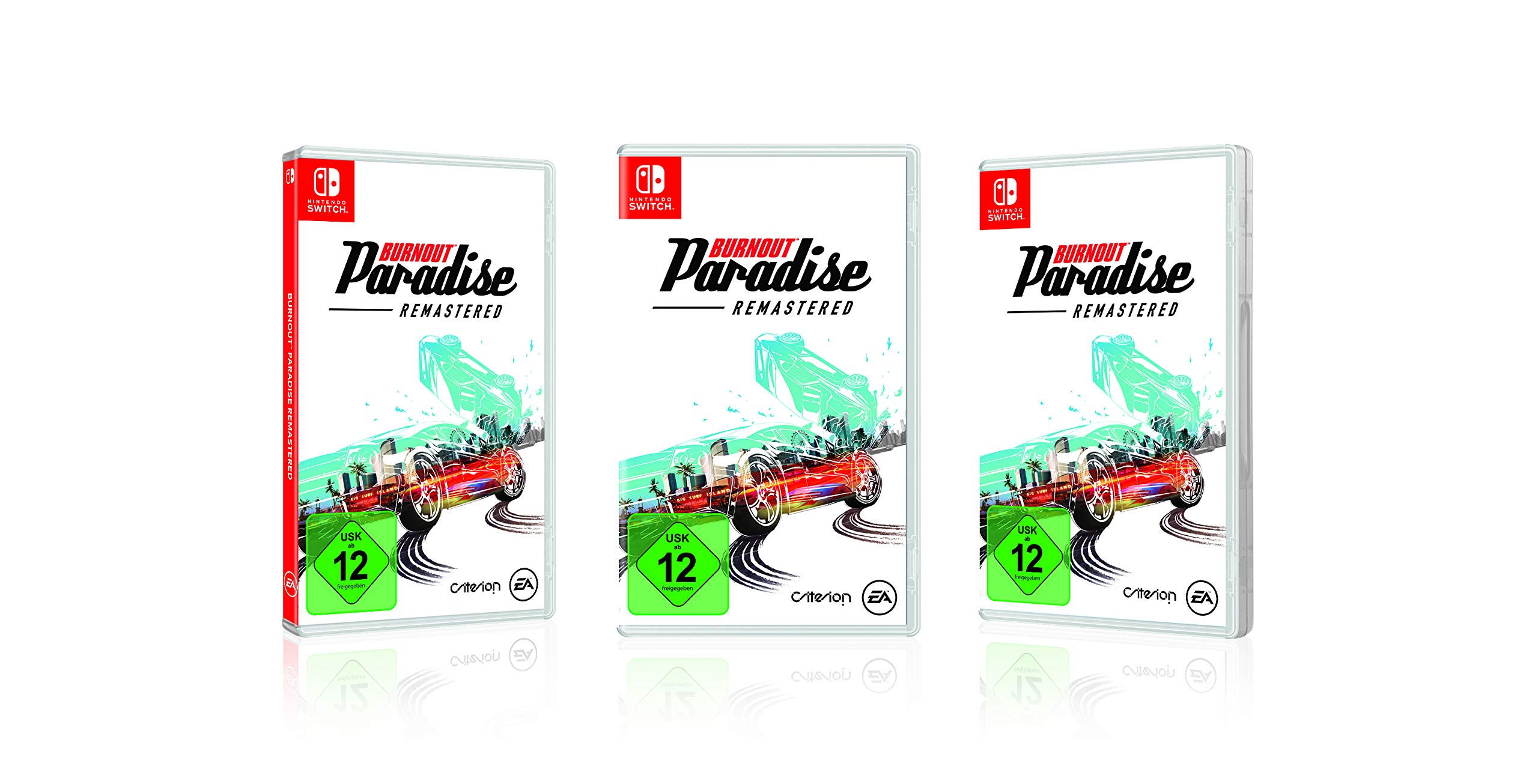Burnout Paradise Remastered - Nintendo Switch Game - Open World Racing & Stunt Driving for Ultimate Gaming Experience - Perfect for Solo Play & Multiplayer Fun
